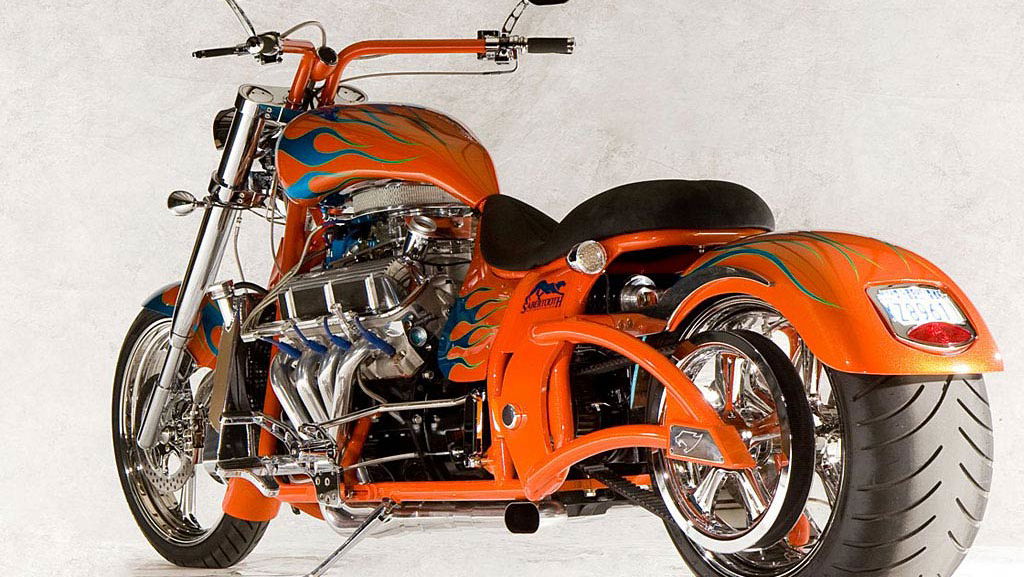 US engineer develops dedicated V8 motorcycle transmission