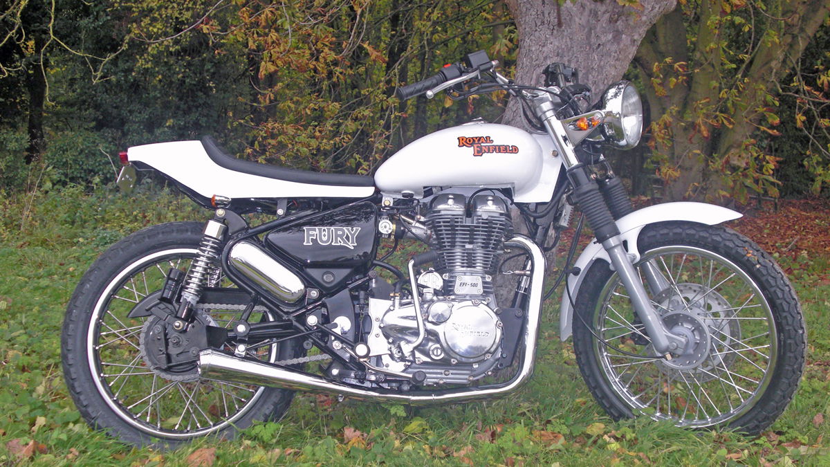 Flat track inspired Royal Enfield