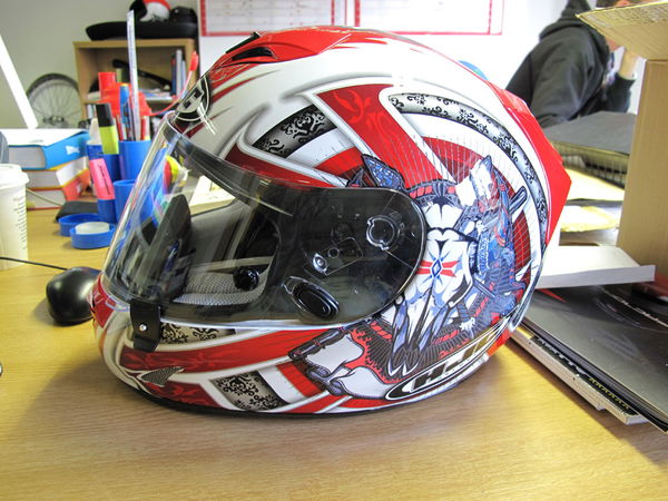 Ben Spies replica lid just landed