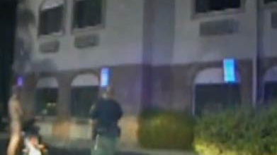 VIDEO: Drunk, naked US biker nicked by cops