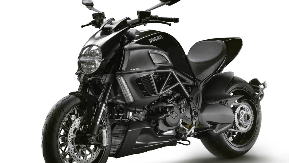 Ducati unveils all-black Diavel