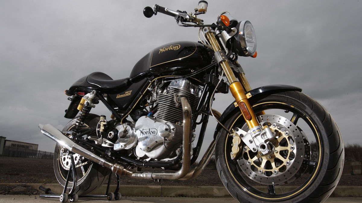 Pierre Terblanche designing for Norton