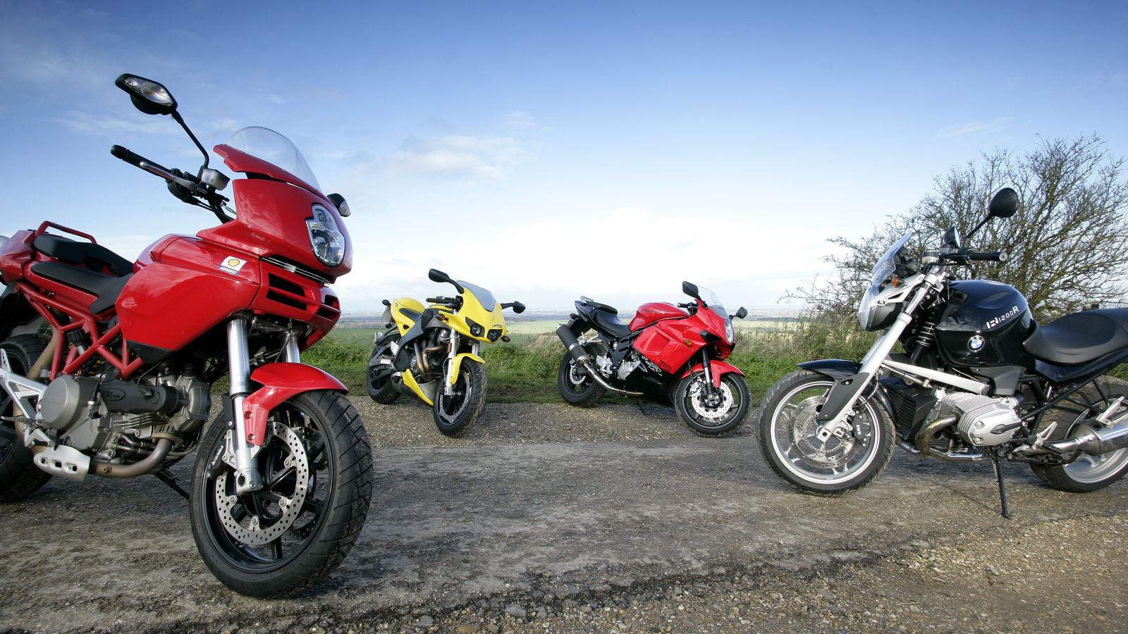 Alternative Twins: Multistrada, R1200R, XB12R and GT650R