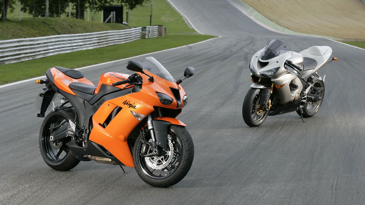 Splitting Heirs: Kawasaki ZX-6R 2005 v 2007
