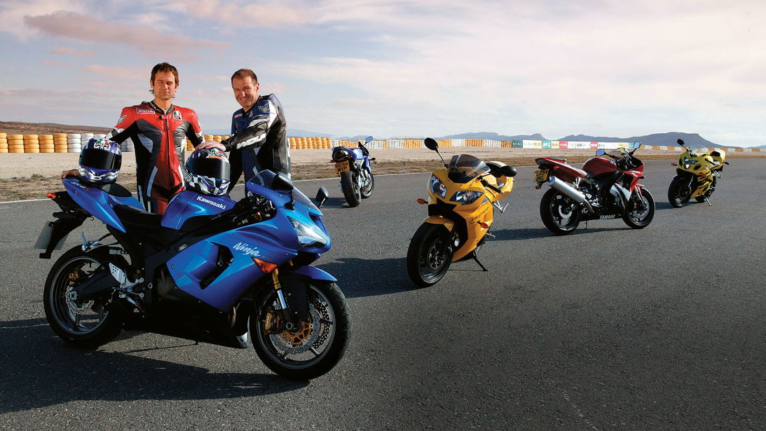 Supersport Superstars - 2005 600cc test