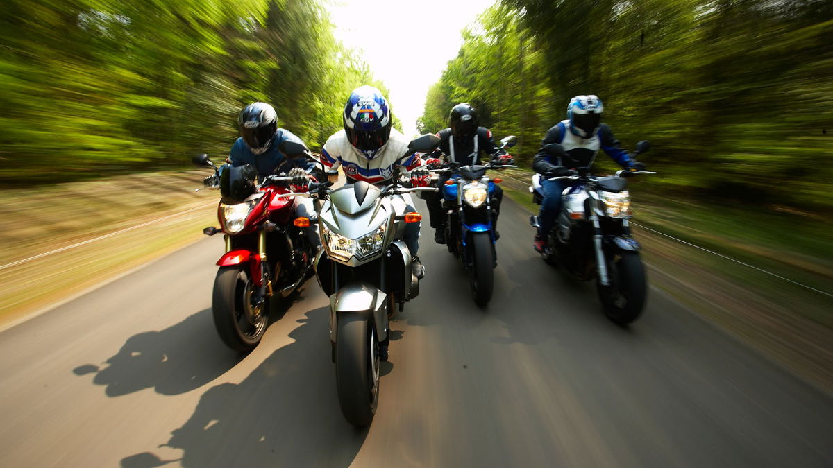 Road Test: 2007 Z750 v FZ6 v GSR v Hornet