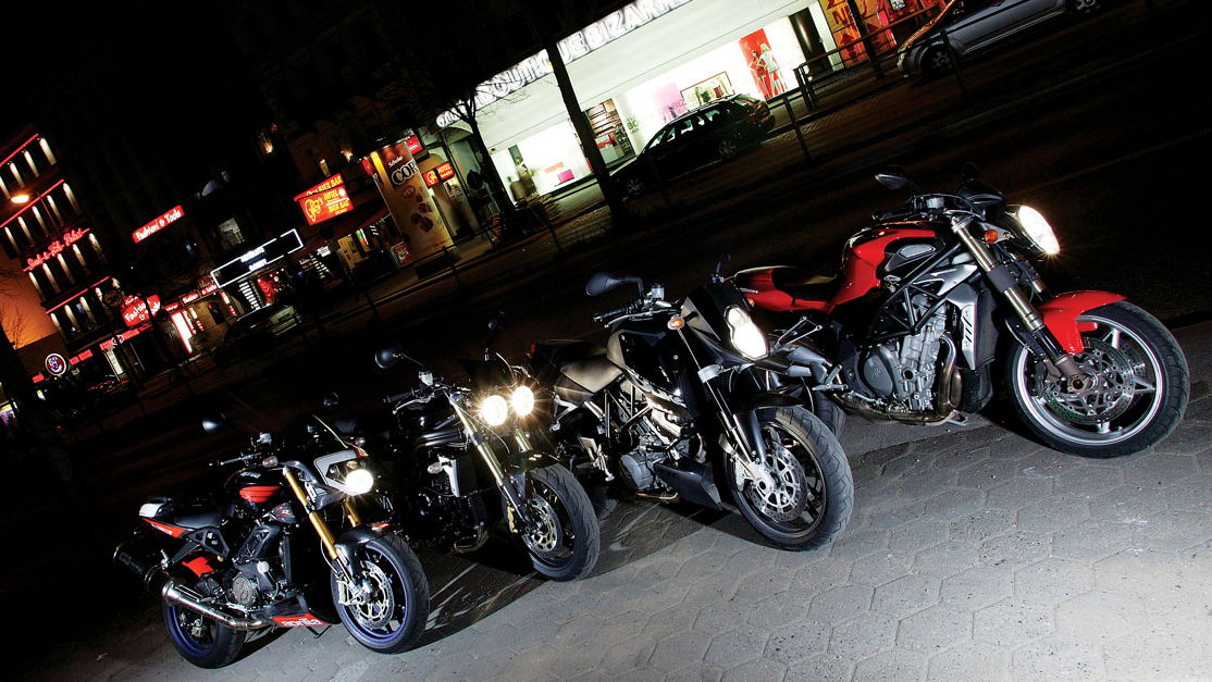 Bare Naked Ladies: Tuono, Super Duke, Brutale & Speed Triple