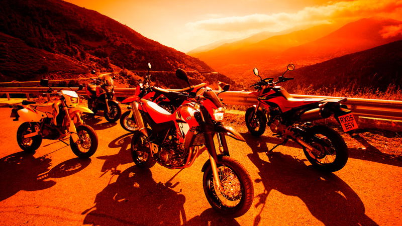 Supermoto Review: Suzuki DR-Z400SM vs. KTM LC4 and more