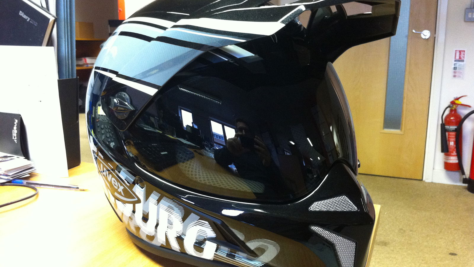 New stuff - Uvex Enduro helmet