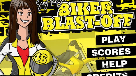 Suzi Perry's biker game is iPhone's most popular
