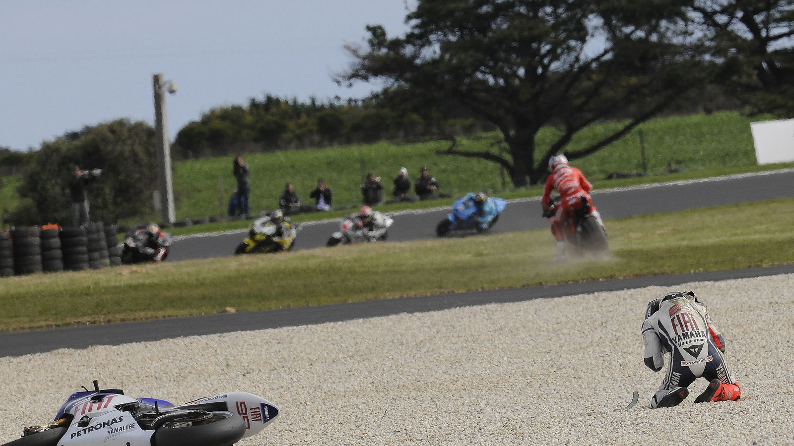 VIDEO: Lorenzo crashes out of Oz GP