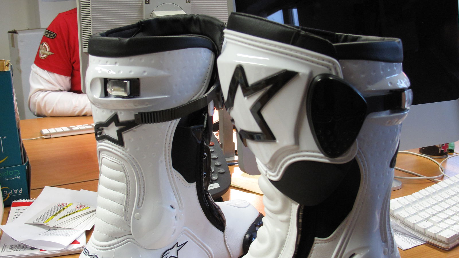 New stuff: Alpinestars S-MX Plus R boots