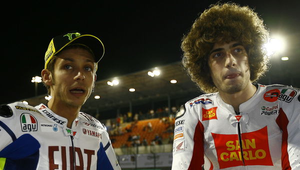 Valentino Rossi, Marco Simoncelli