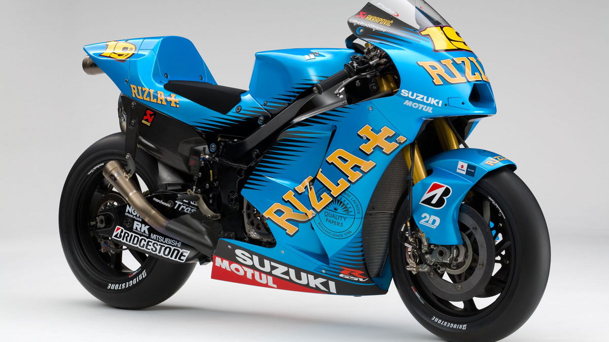 Rizla Suzuki unveil 2011 GSV-R