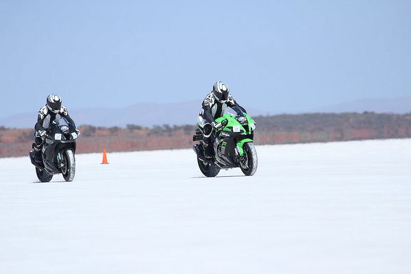 Blind man does 166.9mph in speed record attempt