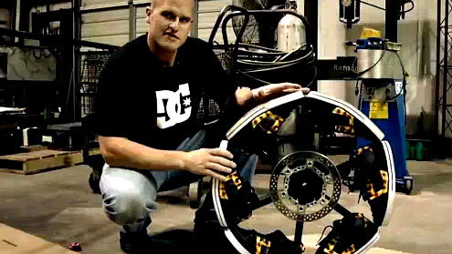 Travis Pastrana's Shoe Bike