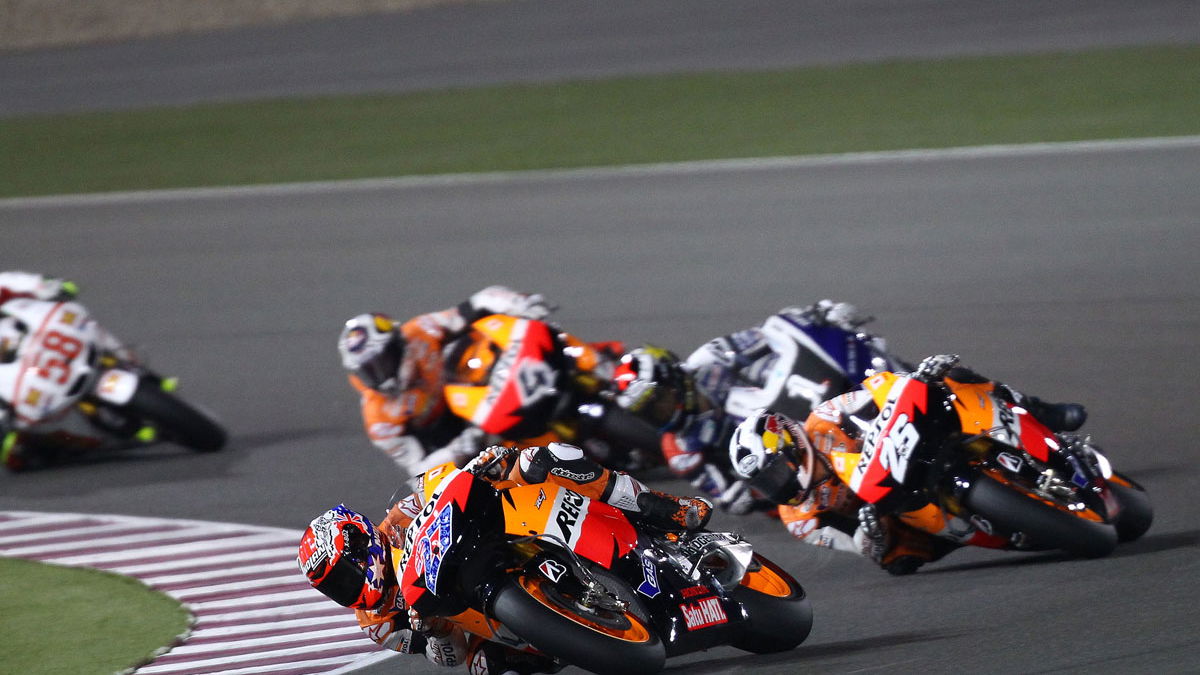MotoGP 2011: Qatar Results