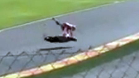 That Stoner Valencia crash in full