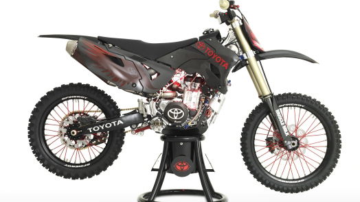 A Toyota motocross bike? Well, sort of