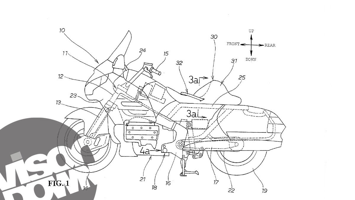 Honda working on motorcycle seatbelts