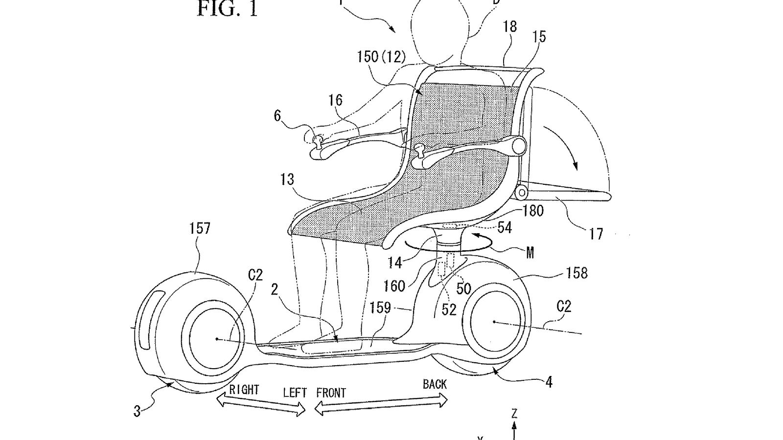 Honda reinvents the bath chair