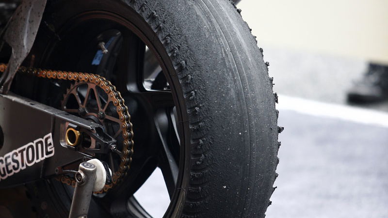 The tyre Lorenzo took to victory