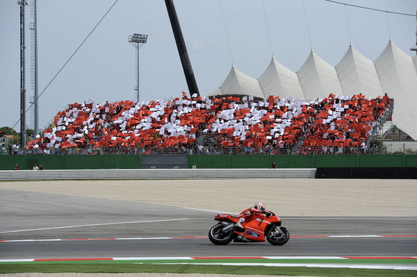 Ducati Grandstand at Silverstone MotoGP