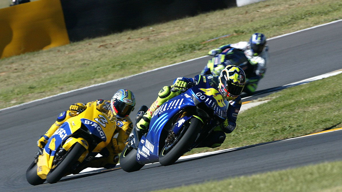 A truce between Biaggi and Rossi