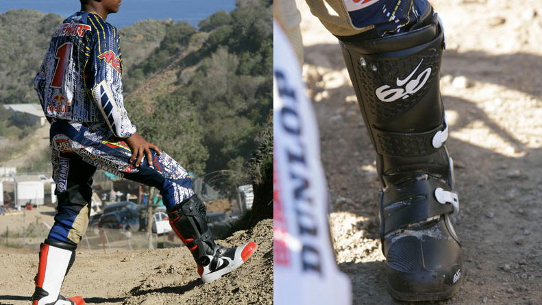 Bubba Stewart unveils Nike MX boots