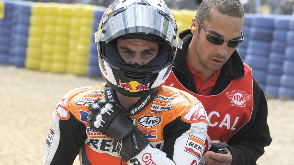 Pedrosa in doubt for Catalunya