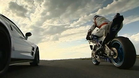 BMW S1000RR v 700BHP Corvette - test review
