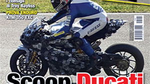 Ducati's 2012 superbike spied