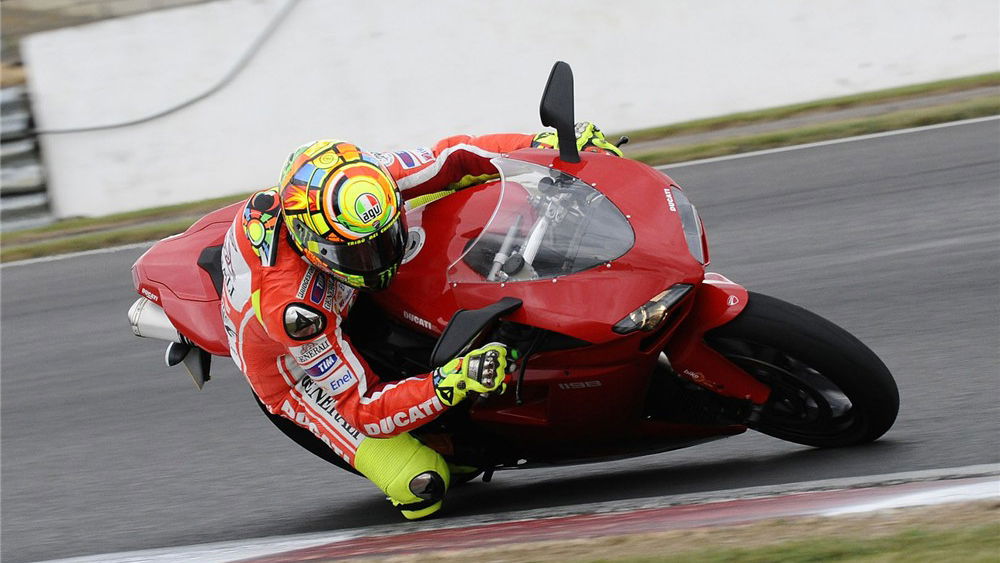 Ducati 1198 ridden by Rossi up for auction