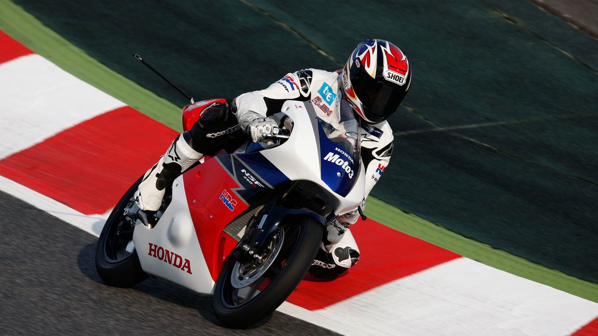 Video: Crivillé rides the Honda Moto3