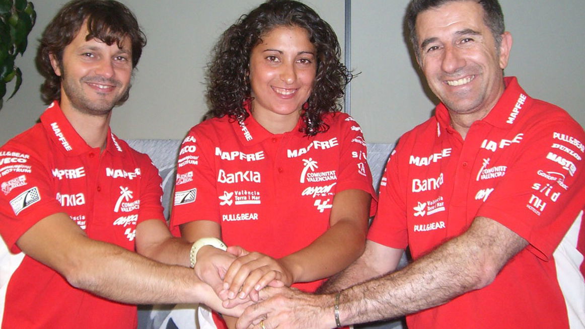 First female racer to make Moto2 debut