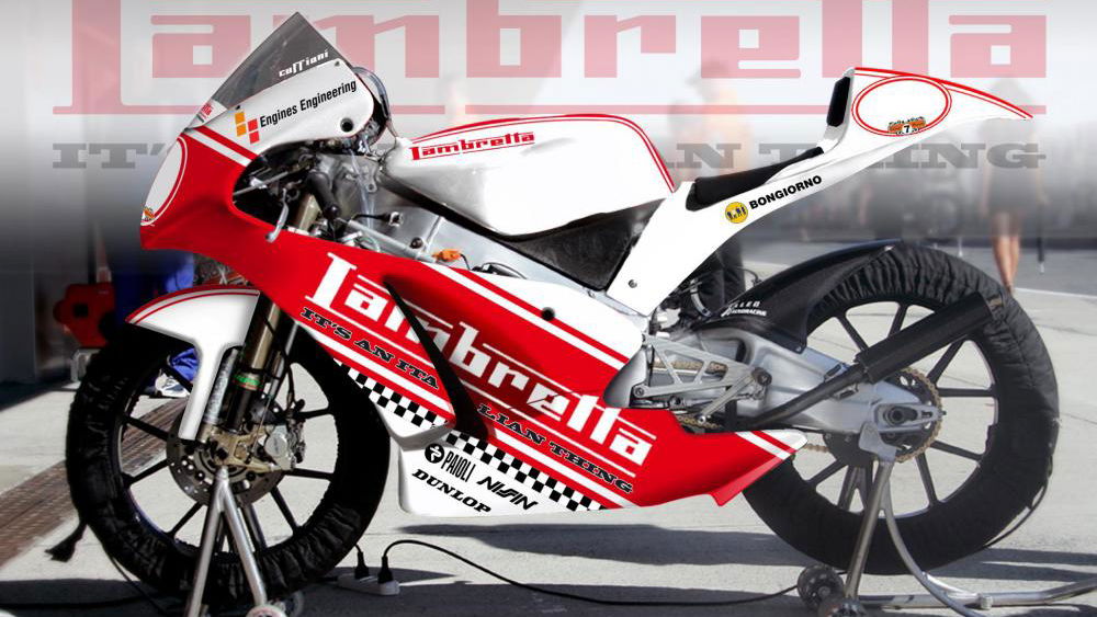 Lambretta back in 125GP racing