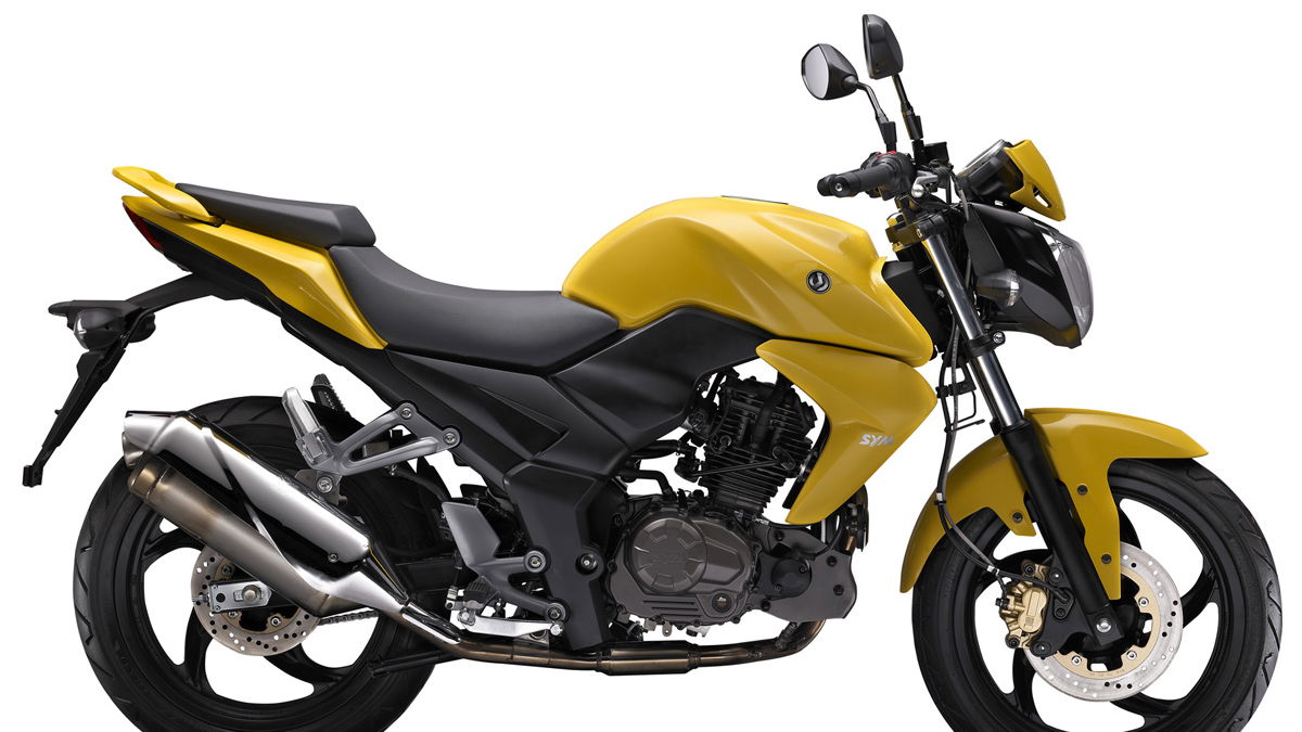 Learner-friendly: SYM Wolf 125