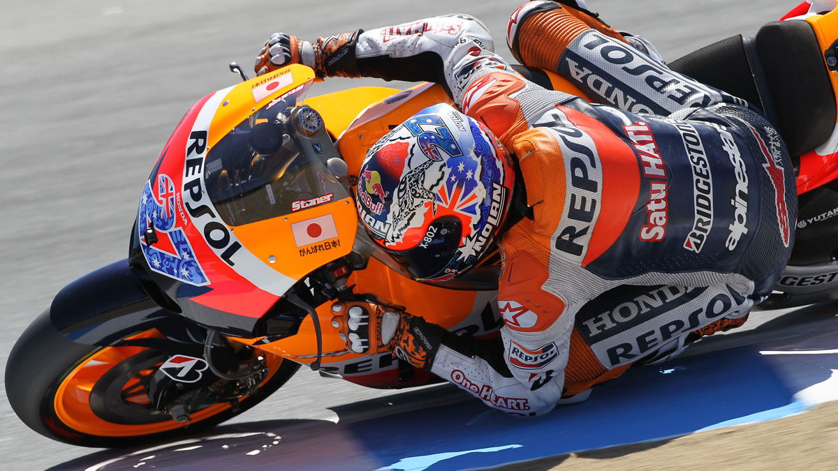 MotoGP 2011: Laguna Seca MotoGP FP3 results