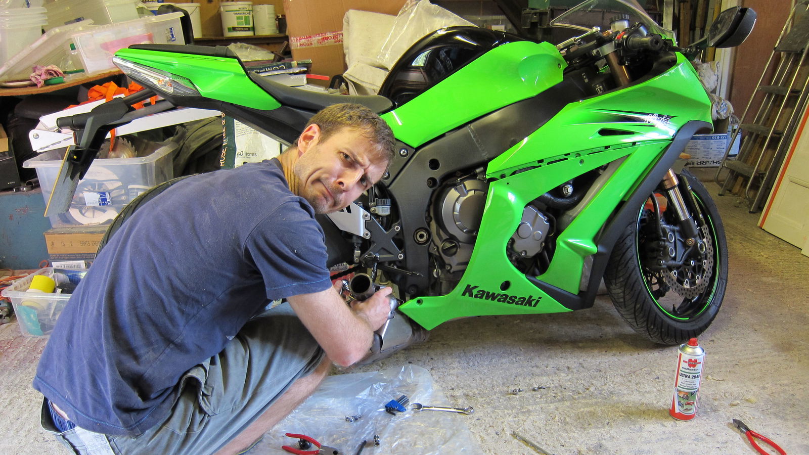Fitting a Leo Vince GP Pro + Decat to my 10R