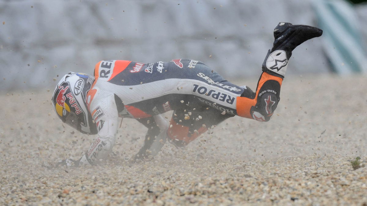 Pedrosa can't explain Brno crash