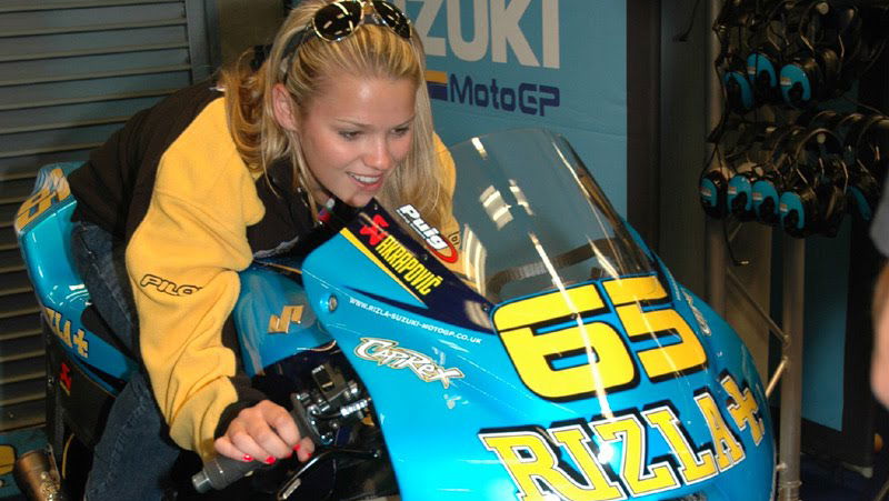 Elena Myers gets Suzuki MotoGP ride