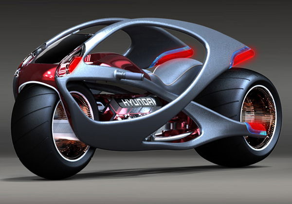 Muscle-inspired Hyundai bike concept