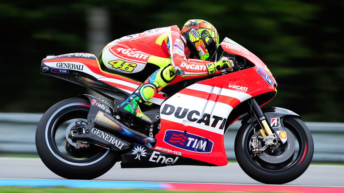 Beam frame imminent for Rossi's Ducati?