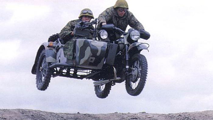 Putin rides at Russian biker festival