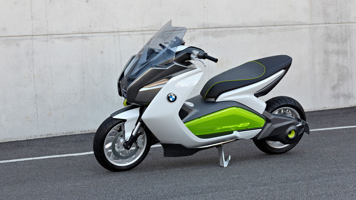 BMW Electric Scooter concept unveiled