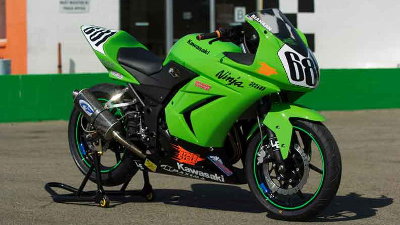 Ninja 250R series to run in 2012