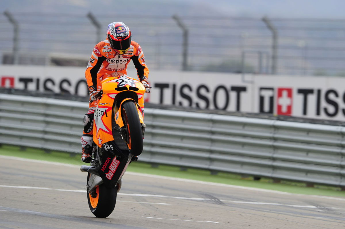 MotoGP 2011: Aragon race results