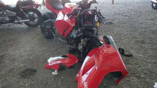 Wrecked Desmosedici RR up for auction