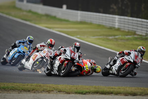 Rossi's Motegi crash sequence