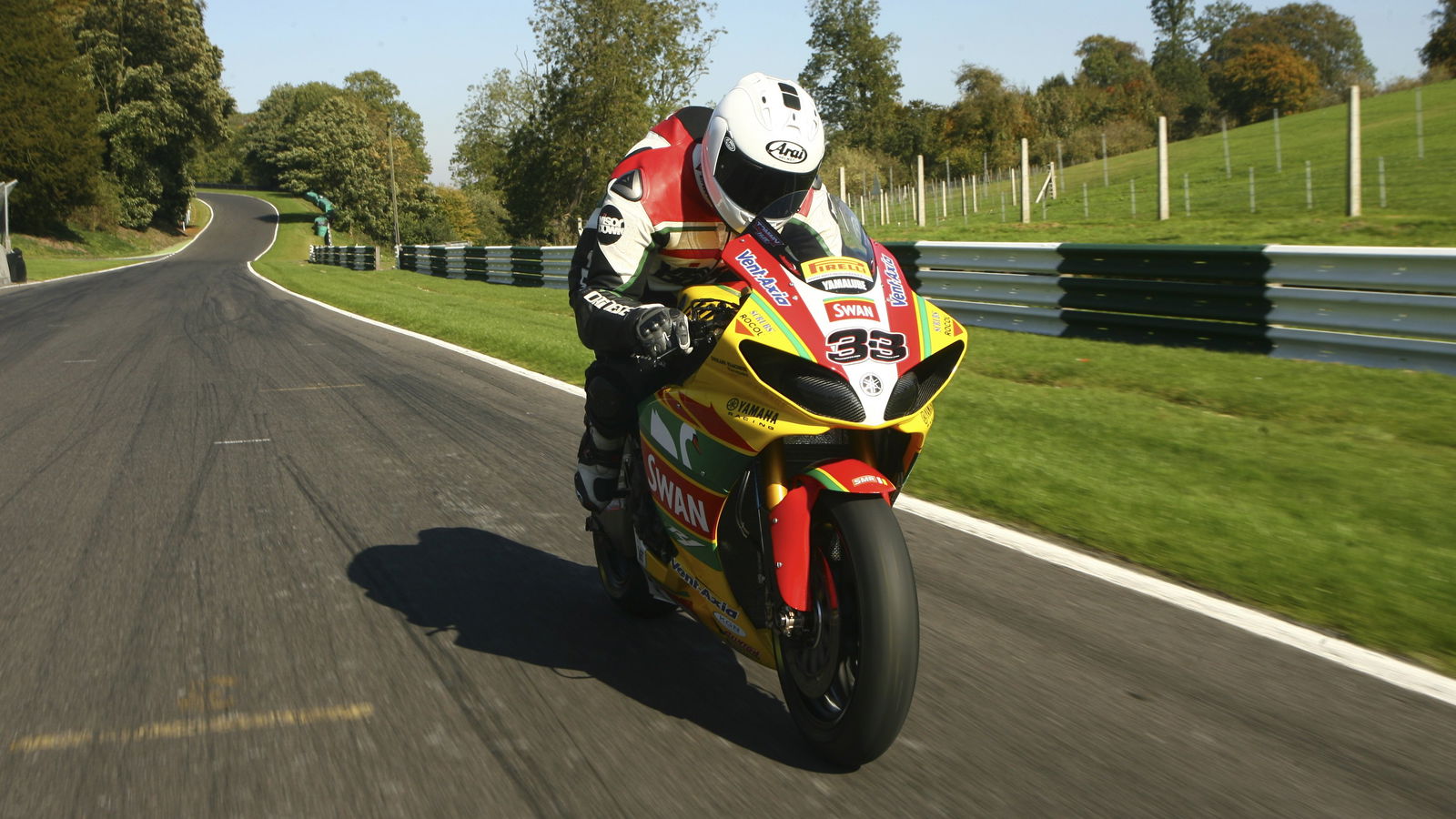 We ride Tommy Hill's Swan Yamaha